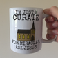Funny Church Curate Mug - For Miracles, Ask Jesus - Gift For Christian Ordinand