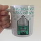 Dentist Organist Mug - This Dentist Plays Organ - Musician Gift For Dentist