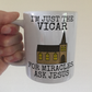 Church Vicar Mug - For Miracles, Ask Jesus - Christian Ordination Gift