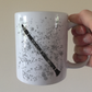 Clarinet Paint Splatter Mug - Gift For Clarinetist - Clarinet Teacher Gift