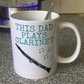 Clarinet Father's Day Mug - This Dad Plays Clarinet - Clarinetist Woodwind Musician Gift