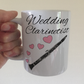 Clarinet Wedding Mug - Clarinetist Woodwind Musician Gift