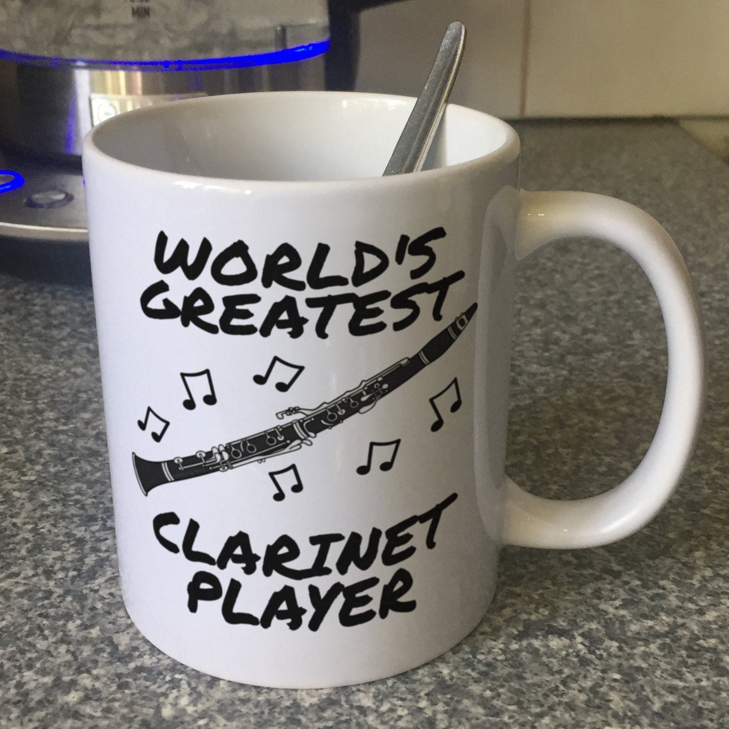 Clarinetist Mug - World's Greatest Clarinet Player - Woodwind Teacher Gift