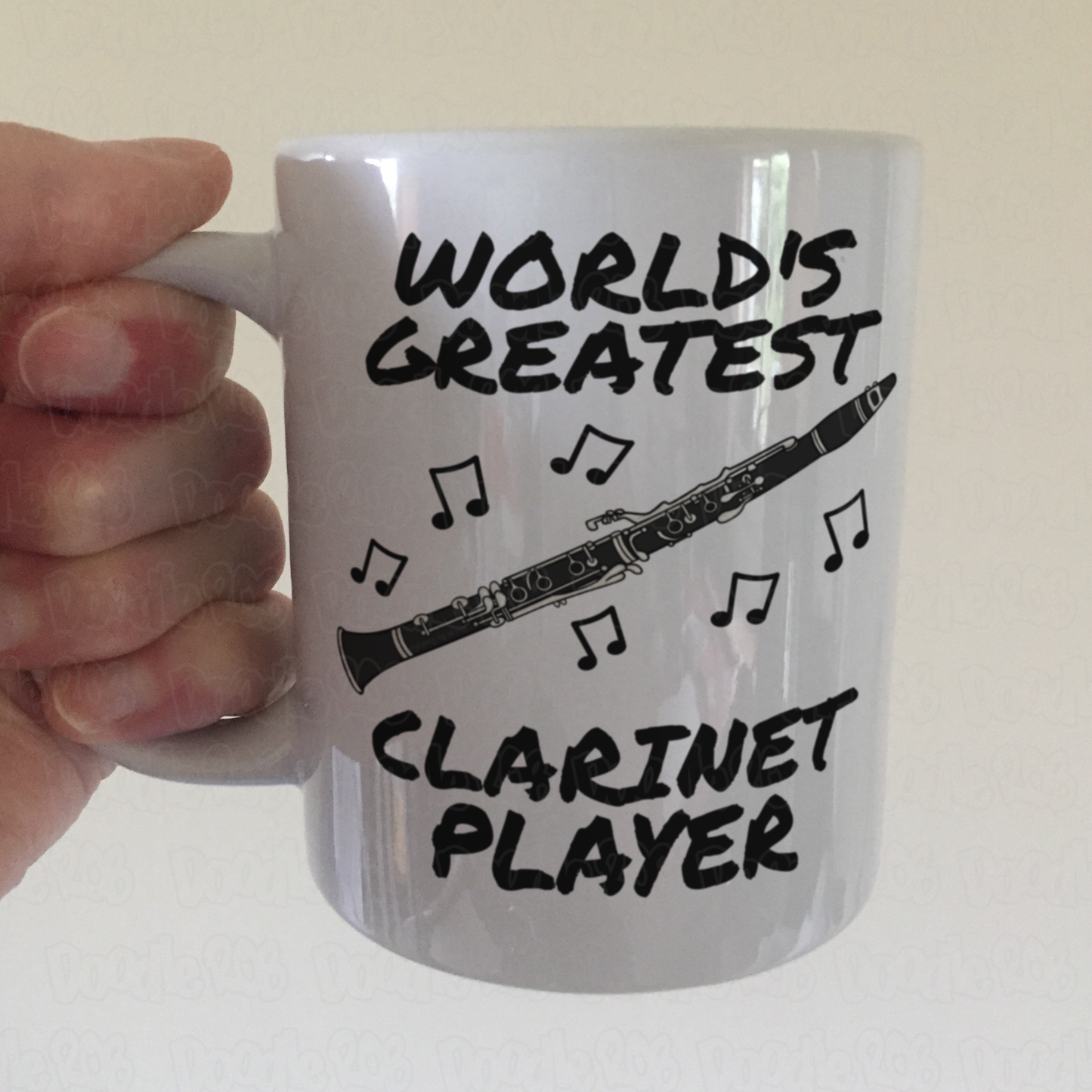 Clarinetist Mug - World's Greatest Clarinet Player - Woodwind Teacher Gift