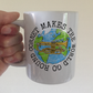Cornet Mug - Cornet Makes The World Go Round - Gift For Cornetist - Cornet Teacher Mug