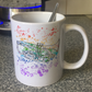 Cornet Rainbow Mug - Gift For Cornetist - Cornet Teacher Mug - Brass Musician Gift