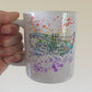 Cornet Rainbow Mug - Gift For Cornetist - Cornet Teacher Mug - Brass Musician Gift