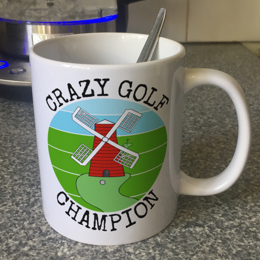 Funny Golf Mug - Crazy Golf Champion - Funny Gift For Golfer