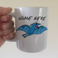 Dinosaur Custom Mug - Pterodactyl Mug - Personalised Dinosaur Gift For Boy