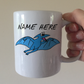 Dinosaur Custom Mug - Pterodactyl Mug - Personalised Dinosaur Gift For Boy