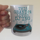 DJ Father's Day Mug - This Grandpa Loves DJ'ing - Music Producer Musician Gift