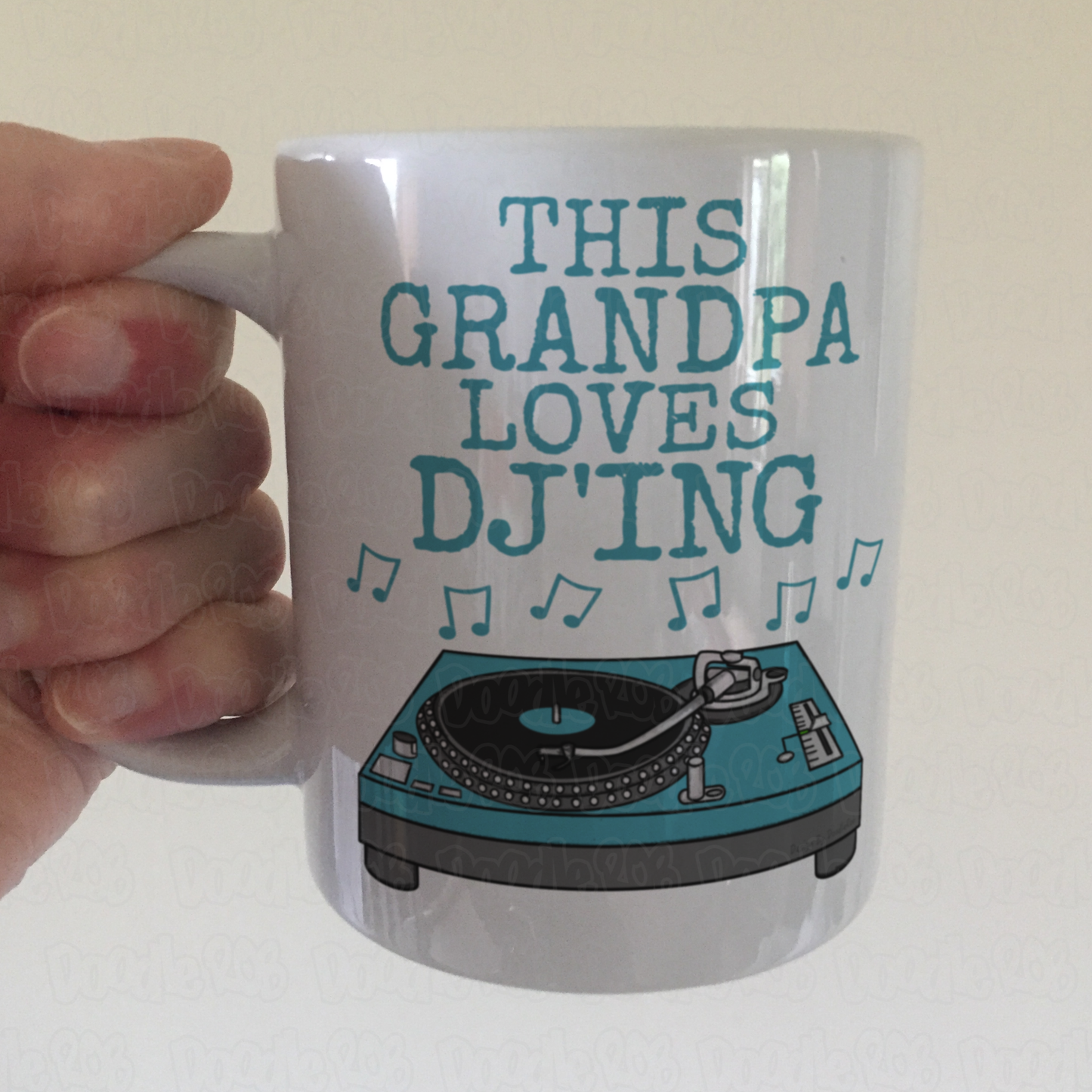DJ Father's Day Mug - This Grandpa Loves DJ'ing - Music Producer Musician Gift