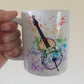Double Bass Rainbow Mug - Gift For Bassist - Bass Teacher Mug - Jazz Musician Gift