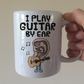 Funny Acoustic Guitar Mug - I Play Guitar By Ear - Gift For Acoustic Guitarist