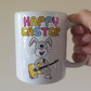 Easter Guitarist Mug - Easter Bunny Playing Guitar - Easter Gift For Kids
