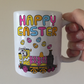 Easter Steam Train Mug - Easter Bunny Driving Train - Easter Gift For Boy