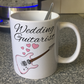 Electric Guitar Wedding Mug - Guitarist Musician Gift