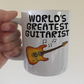 Electric Guitar Mug - World's Greatest Guitarist - Guitar Teacher Gift