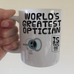 Funny Optician Mug - World's Greatest Optician - Gift For Optometrist