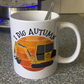 Autumn Digger Mug - I Dig Autumn - Construction Worker Gift - Autumn Gift For Boy