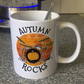 Autumn Drummer Mug - Autumn Rocks - Back To School Gift For Drum Teacher