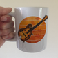 Autumn Mandolin Mug - Mandolinist Gift - Mandolin Teacher - Folk Musician Gift
