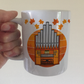 Autumn Organist Mug - Church Organ - Church Organist Gift - Organ Teacher Gift