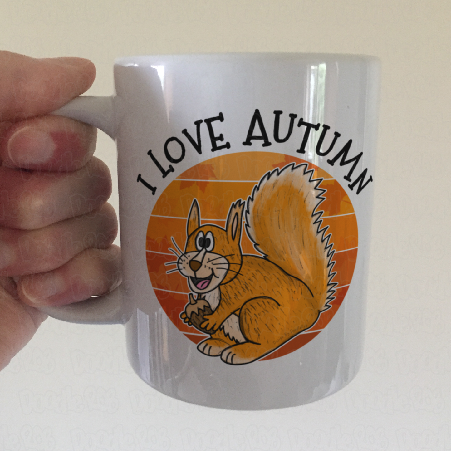 Autumn Squirrel Mug - Nature Lover Mug - Autumn Gift For Her