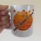 Autumn Bassoon Mug - Gift For Bassoonist - Woodwind Musician Gift