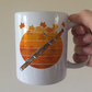 Autumn Bassoon Mug - Gift For Bassoonist - Woodwind Musician Gift