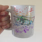 Flugelhorn Rainbow Mug - Horn Player Mug - Flugelhorn Teacher Gift - Brass Musician Gift