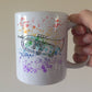 Flugelhorn Rainbow Mug - Horn Player Mug - Flugelhorn Teacher Gift - Brass Musician Gift