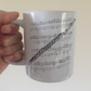 Flute Mug - Gift For Flautist - Woodwind Musician Gift