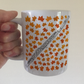 Autumn Flute Mug (Leaves) - Gift For Flautist - Woodwind Musician Gift For Fall or Thanksgiving