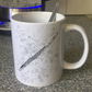 Flute Paint Splatter Mug - Gift For Flautist - Flute Teacher Gift - Woodwind Player Mug