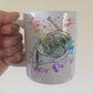 French Horn Rainbow Mug - Horn Player Gift - Brass Teacher Mug - Brass Musician Gift