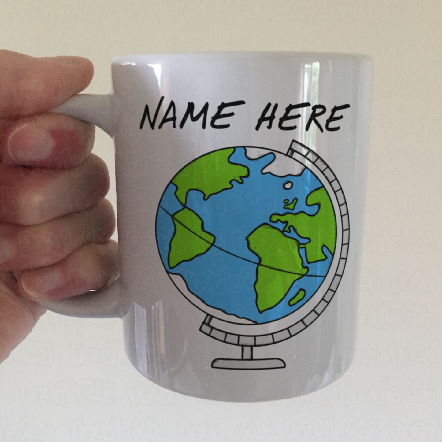 Geography Personalised Mug - Custom Gift For Travel Enthusiast - Geography Teacher Gift