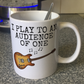 Church Guitarist Mug (Electric Guitar) - I Play To An Audience Of One - Worship Guitar Mug