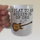 Church Guitarist Mug (Electric Guitar) - I Play To An Audience Of One - Worship Guitar Mug