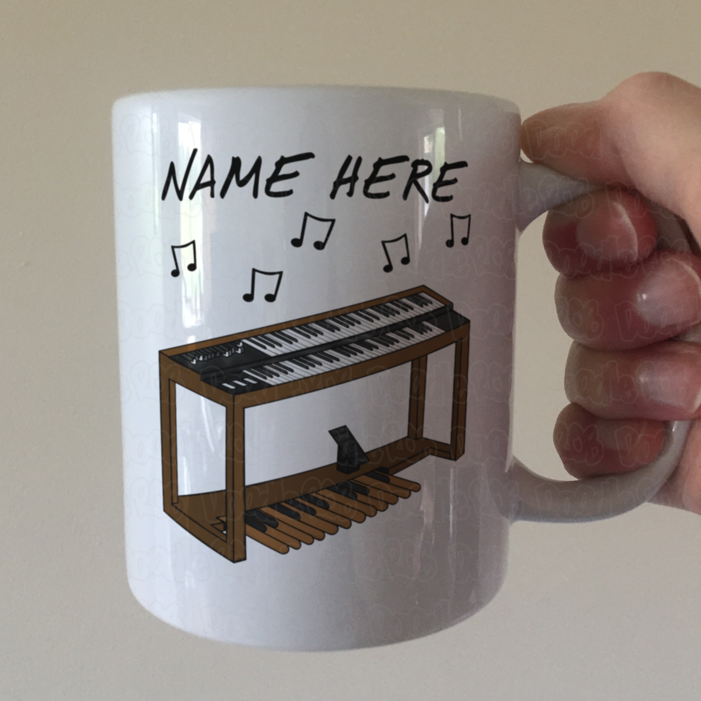 Jazz Organist Personalised Mug - Jazz Organ Custom Mug - Organ Teacher Gift - Gift For Rock Organist