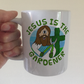 Christian Gardening Mug - Jesus Is The Gardener - Funny Church Mug