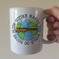 Lap Steel Guitar Mug - Slide Guitar Makes The World Go Round - Blues Musician Gift