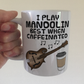 Mandolin Coffee Mug - I Play Mandolin Best When Caffeinated - Mandolinist Folk Musician Gift