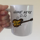 Mandolin Personalised Mug - Custom Mandolinist Gift - Folk Musician Mug