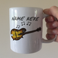 Mandolin Personalised Mug - Custom Mandolinist Gift - Folk Musician Mug