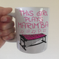 Girl's Marimba Mug - This Girl Plays Marimba - Female Marimbist Gift - Percussionist Gift For Her