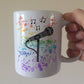 Singer Rainbow Mug - Singing Teacher Gift - Gift For Vocal Coach - Musician Mug
