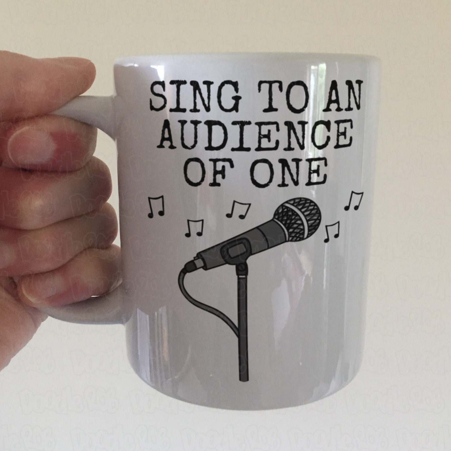 Church Singer Mug - I Sing To An Audience Of One - Worship Musician Gift