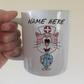 Cat Nurse Personalised Mug - Custom Mug For Nurse - Cat Gift For Vet