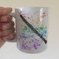 Oboe Rainbow Mug - Gift For Oboist - Oboe Teacher Mug - Woodwind Musician Gift